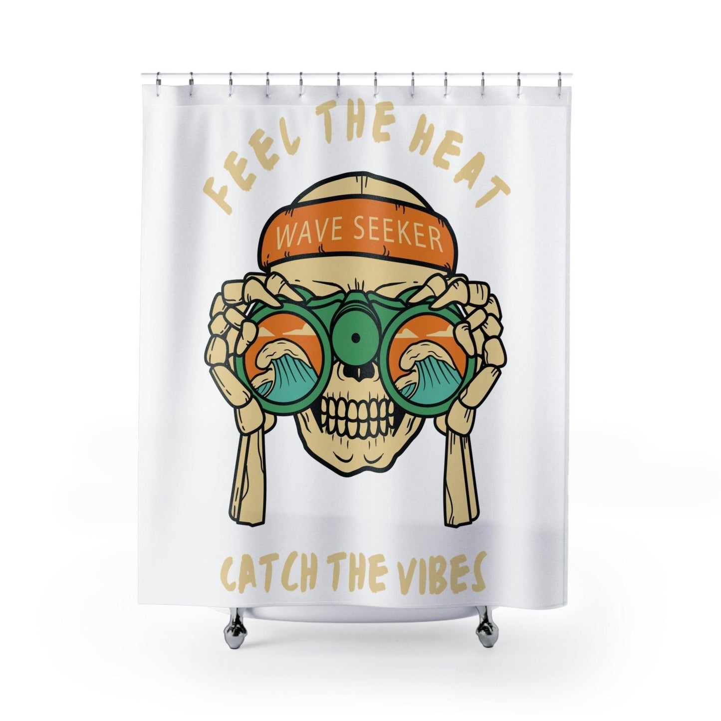 Discover your passions Shower Curtains The Curious One - iprintyourpassions.com