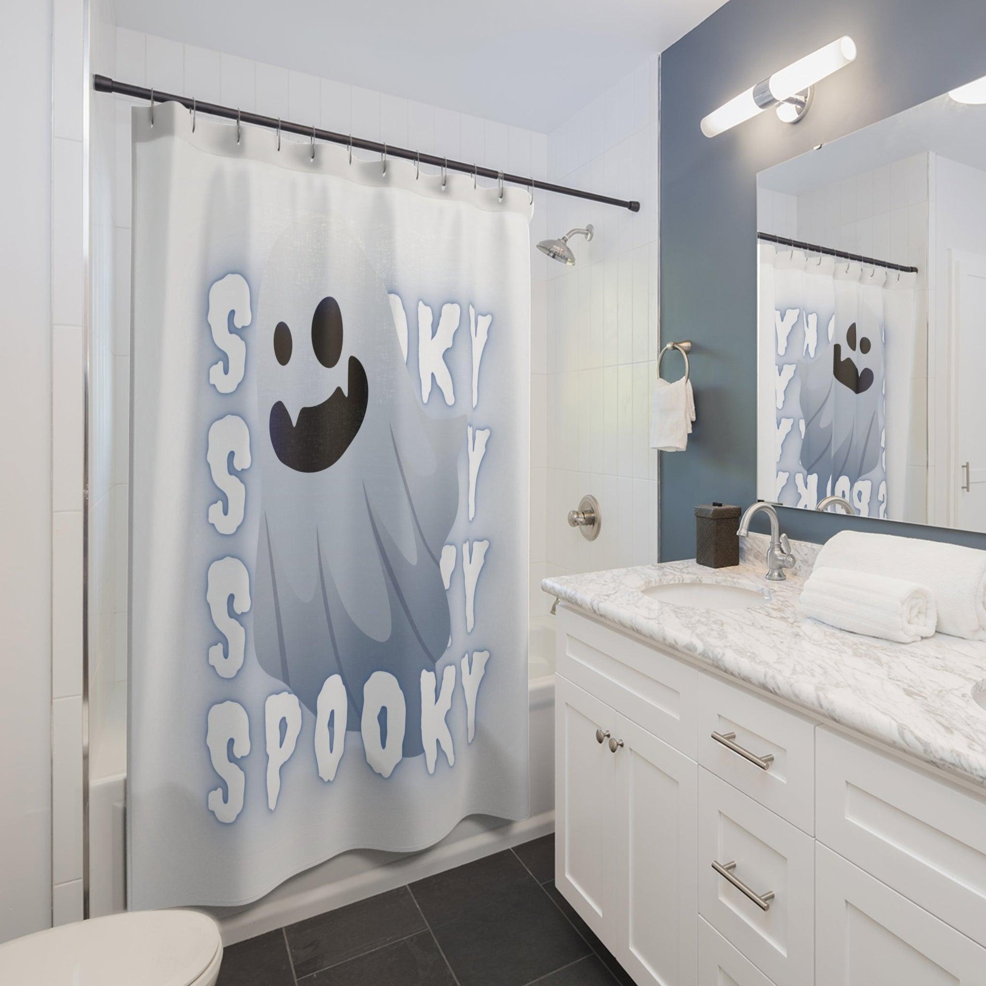 Discover your passions Shower Curtains Spooky - iprintyourpassions.com