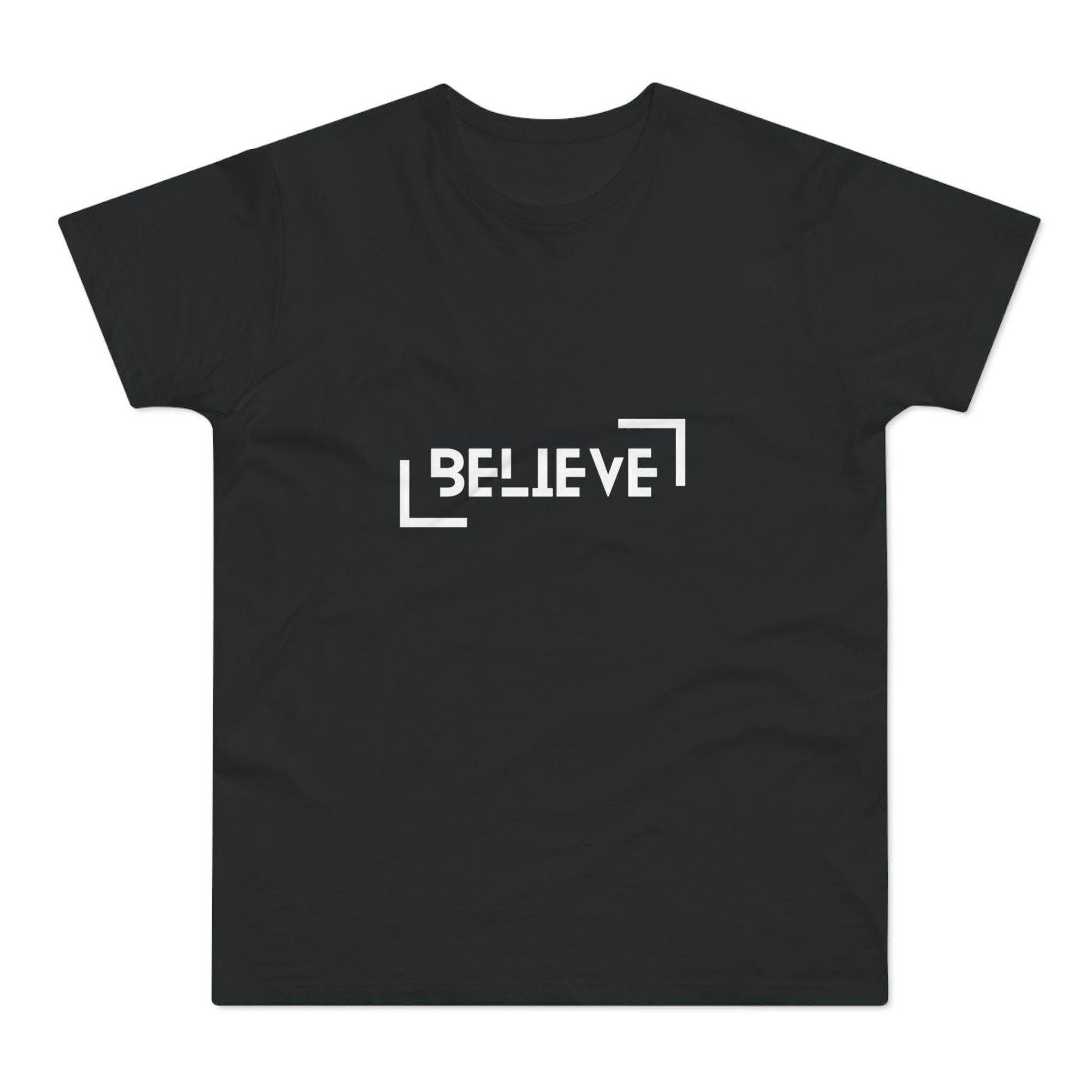 Discover your passions with the short-sleeve BELIEVE - iprintyourpassions.com