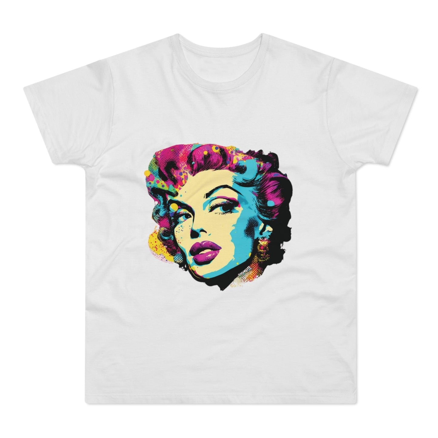 Discover your passions with the pop art Marilyn Monroe short-sleeved T-shirt - iprintyourpassions.com