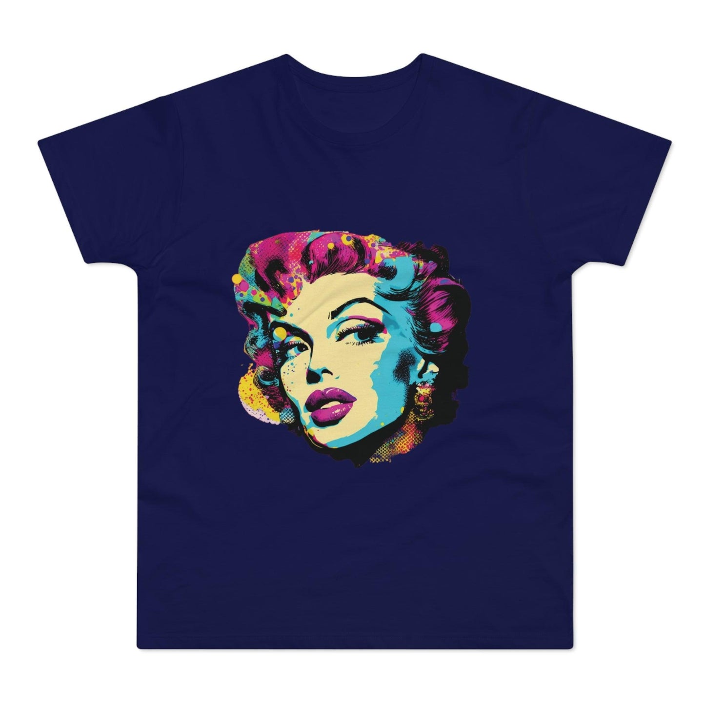 Discover your passions with the pop art Marilyn Monroe short-sleeved T-shirt - iprintyourpassions.com