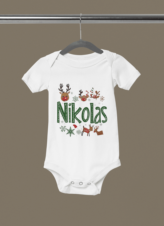 Discover your passions with the Christmas baby onesie - iprintyourpassions.com