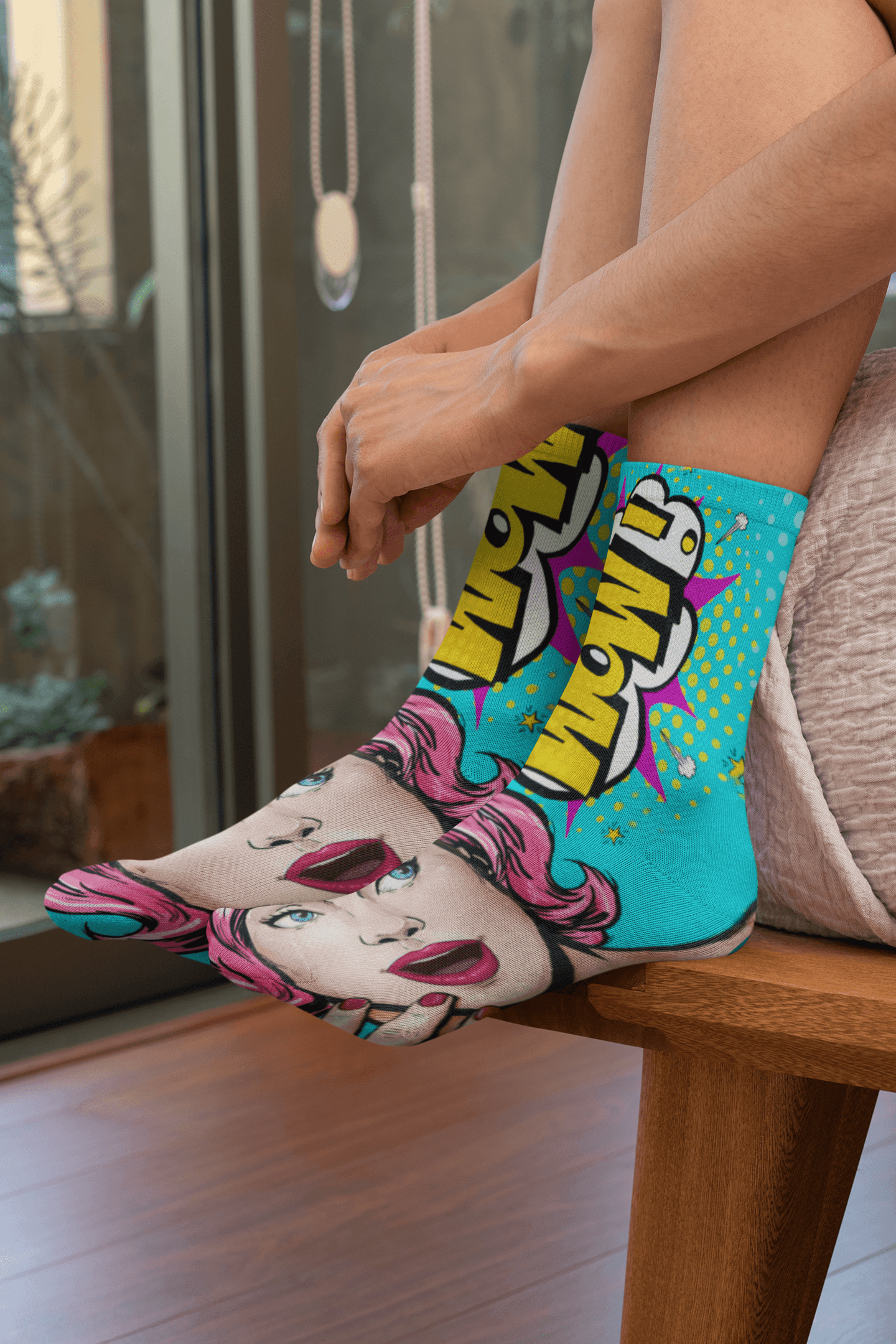 Discover your passions with Pop Art socks - iprintyourpassions.com