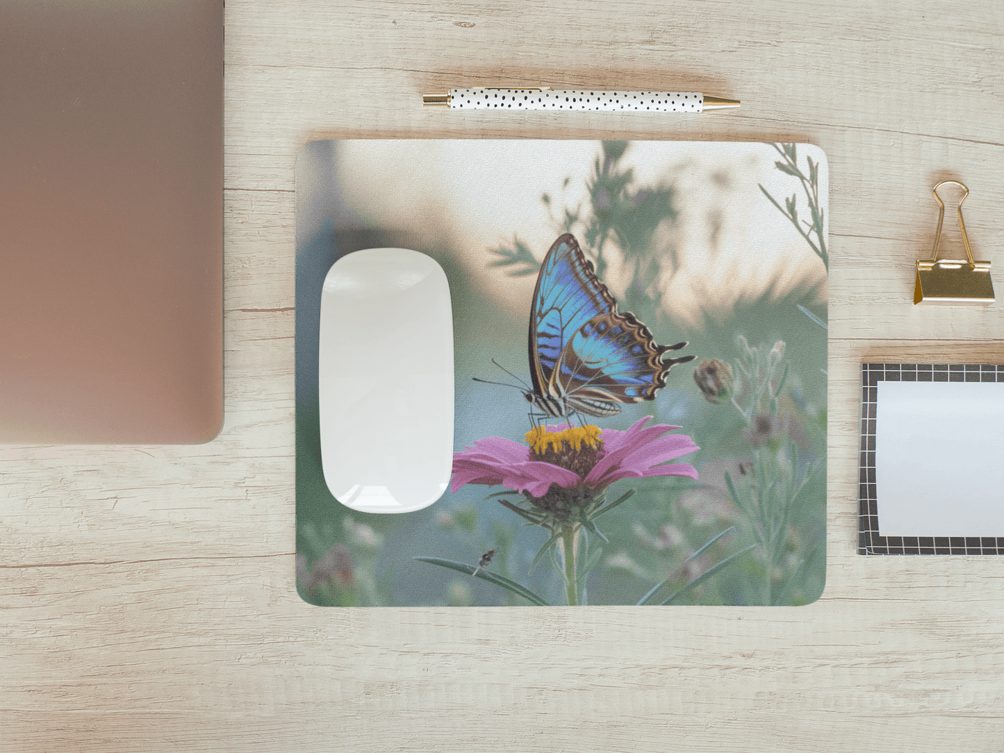 Discover your passions Butterfly Mousepad - iprintyourpassions.com