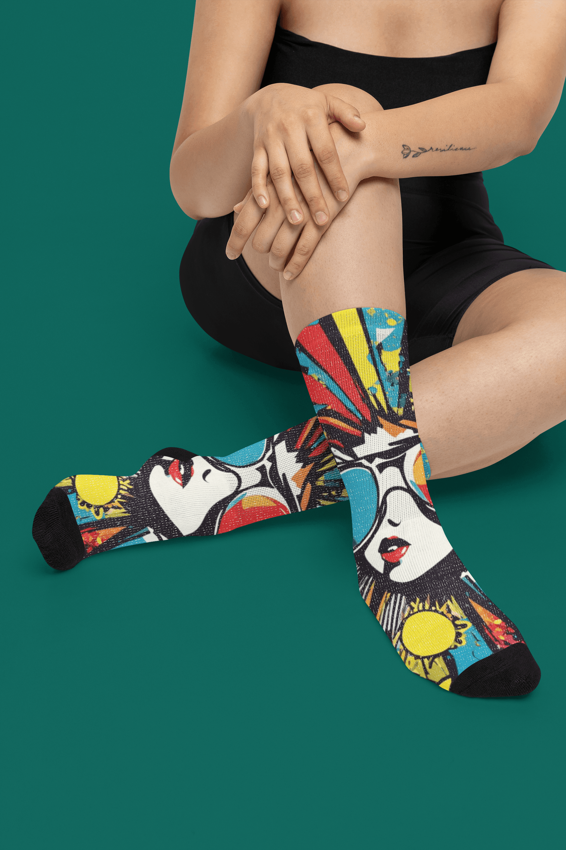 Discover your passions Pop Art Socks - iprintyourpassions.com