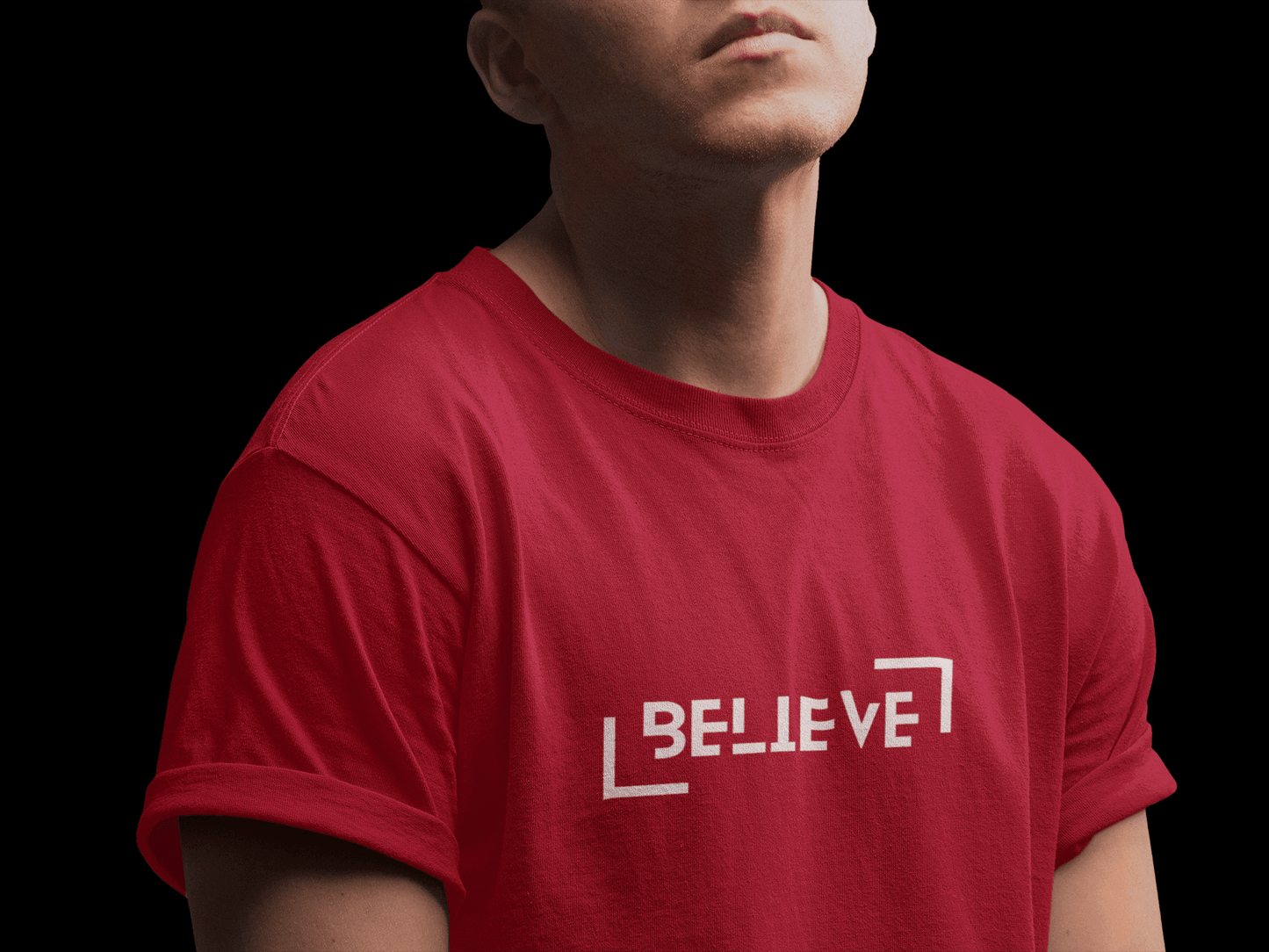 Discover your passions with the short-sleeve BELIEVE - iprintyourpassions.com